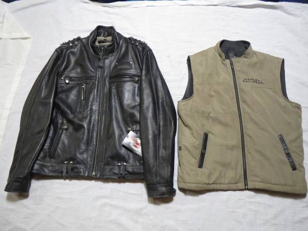 Harley-Davidson レザージャケット Lサイズ 97120-12VM ① ハーレー