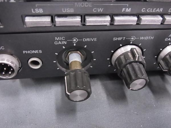 40020.YAESU / FT-726 トランシーバ 通電確認 ジャンク扱い 2016年2月