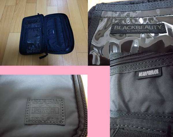 PORTER ポーター ブラック ビューティー パスポート ケース ポーター