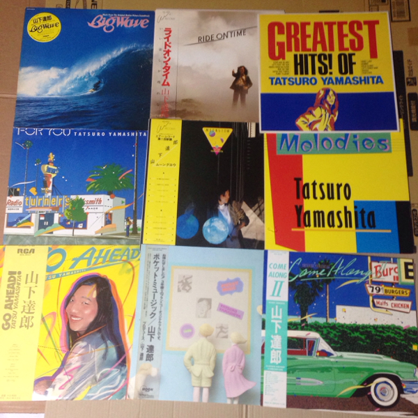 山下達郎 LP9枚