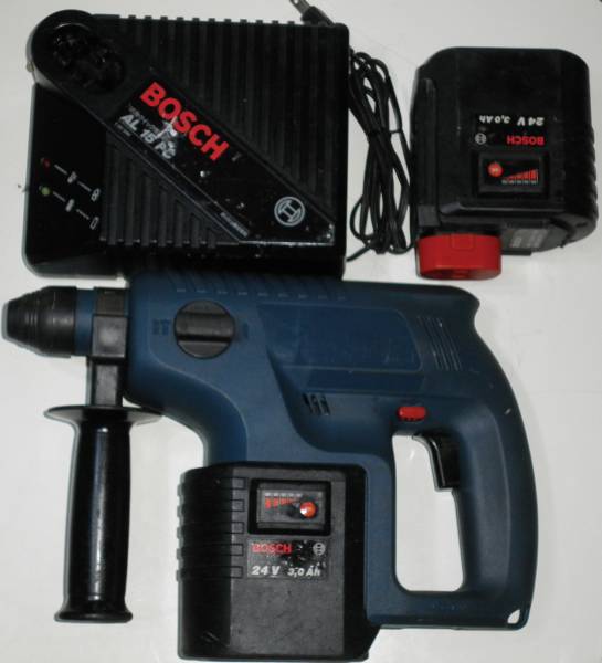 ★中古ＢＯＳＣＨバッテリーハンマードリルＧＢＨ２４ＶＳＲ★