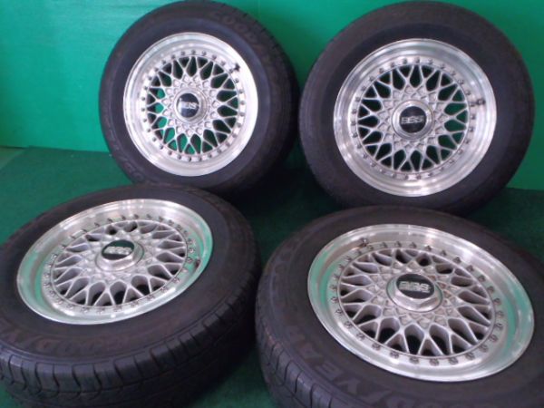 特価☆BBS RS RS259+GY 195/65R15 4本 13シルビア 180SX