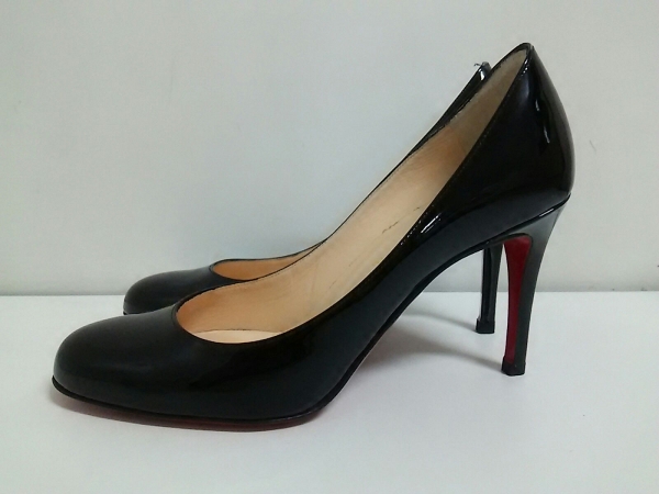 クリスチャンルブタン パンプス 36 レディース 黒 CHRISTIAN LOUBOUTIN