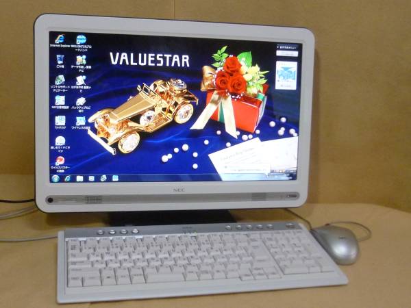 地デジ内蔵 Windows7 18.5液晶一体型 PC-VE570VG リカバリー有 Windows
