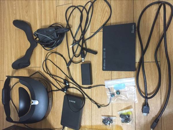 美品！SONY ワイヤレスヘッドマウントディスプレイ HMZ-T3W 箱有