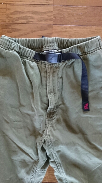 大人気 グラミチ リブニューナローパンツ サイズＳ カーキ