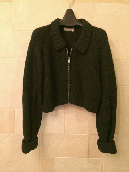 Yohji Yamamoto ショートカーデ　黒M