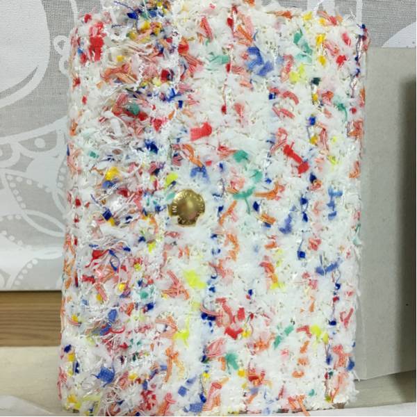 新品 完売 おまけ Coohem FLORA TWEED White ほぼ日手帳 カバー