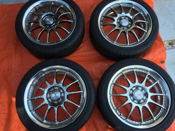 ◆◇WORK XSA 戦 16x6.5j+59 100-4H 195/45R16 BS◇◆