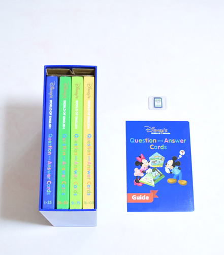 DWE Q&Aカード Question and Answer Cards DWE ディズニー ワールド