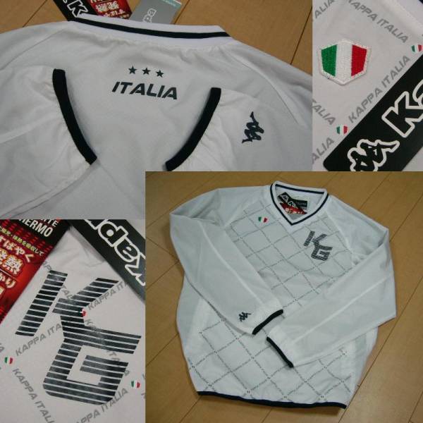 40％OFF！新品◆Kappa GOLF Vネック ブルゾン/WT/LL ◆KG552OT42
