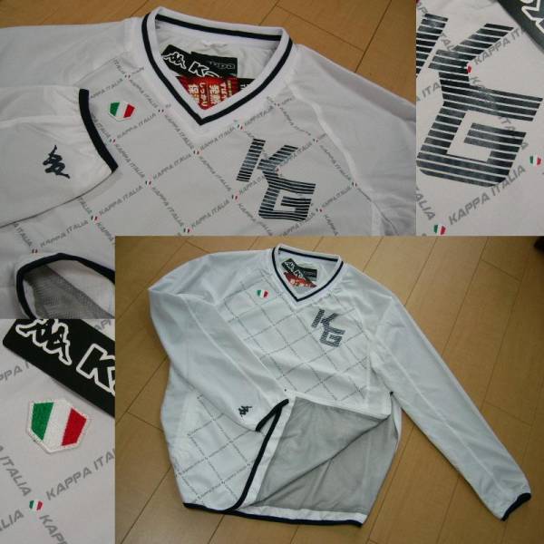 40％OFF！新品◆Kappa GOLF Vネック ブルゾン/WT/LL ◆KG552OT42