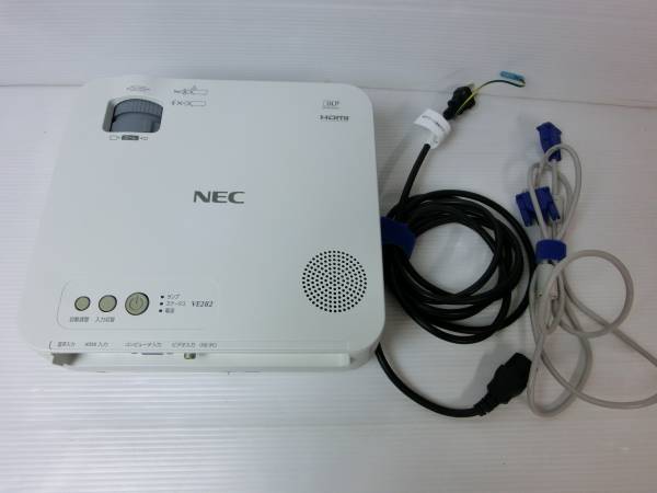 【未使用】NEC プロジェクター 本体 NP-VE282JD ☆NEC☆プロジェクター☆NP-VE282JD‐N☆中古品