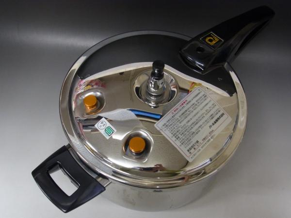 ◇パール金属　ステンレス圧力鍋　5.7L　両手鍋(14PF8