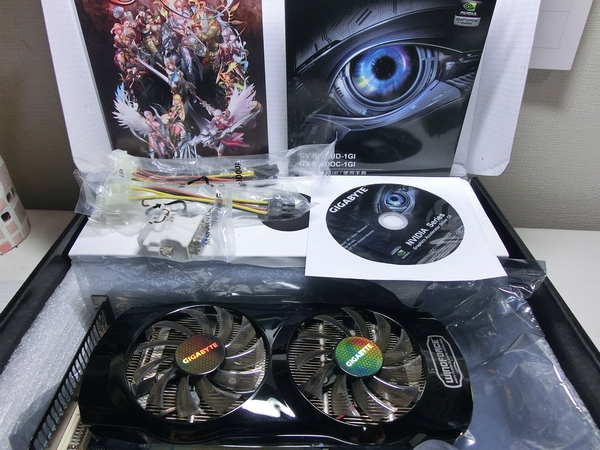 ■GV-N560OC-1GI/L2 Geforce GTX 560Ti OC品 高ASIC値_2