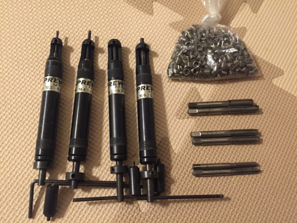 中古ヘリサートM3～6 4本セット プラスおまけ