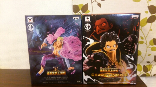 ワンピース 造形王頂上決戦 GEAR FOURTHルフィ ドフラミンゴ