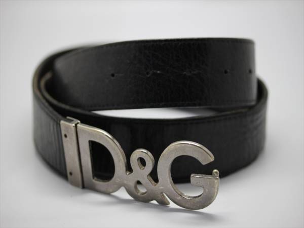 正規ドルガバ　メンズ　高級レザーベルト　D＆Gロゴ　HA027