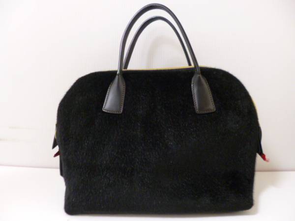 148 ROBERTA PIERIロベルタピエリ ハンドバッグ2way ブラック 黒