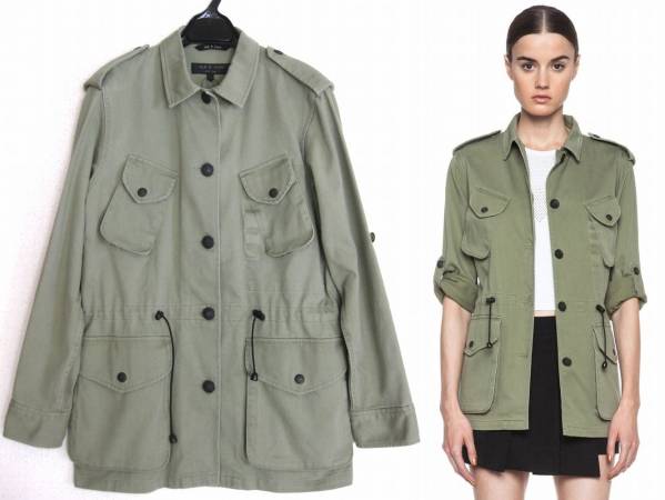 新品□rag & boneラグ＆ボーン OHARA JKT OLIVE 2 ,AuctionTemplates 
