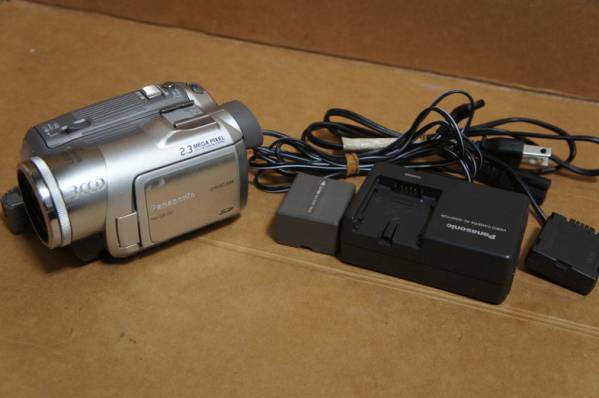 パナソニックビデオカメラ　NV-GS150-S 美品　テープ付き Panasonic ビデオカメラ NV-GS150-S NV-GS150 パナソニックビデオ
