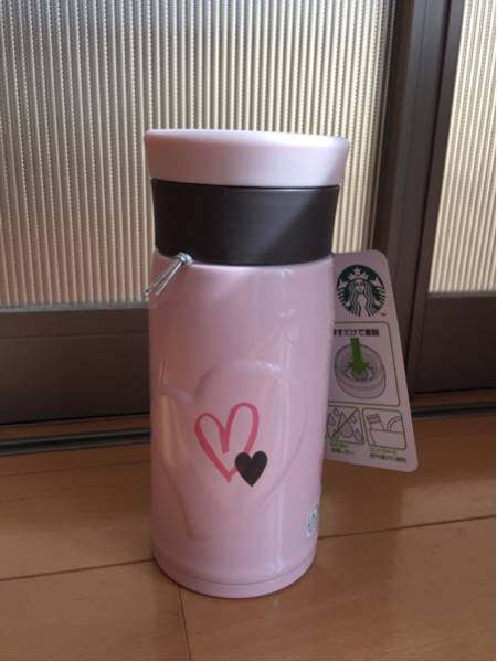 即決★箱入★スタバ★ウィンター ステンレスボトル ピンク