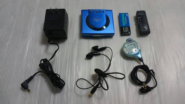 [139] SHARP MDヘッドホンプレーヤー MD-ST501-A