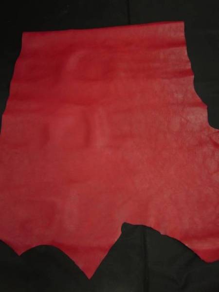 ●オイル・ヌメ●タンニン鞣し/牛革●121●レッド系●