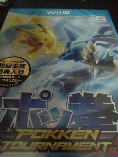 新品　wii u ポッ拳　初回版