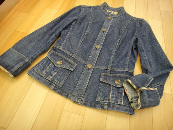 29a489☆バーバリー ロンドン ジャケット 40 大きいサイズ