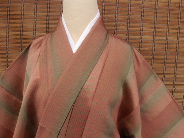 【よそおい】9483小紋　L寸　新古品　縦○即決送料無料