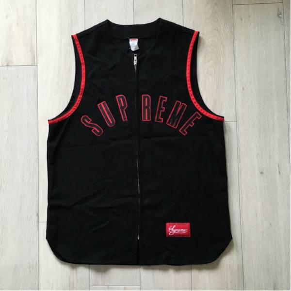 ✨希少✨ Supreme シュプリーム ベースボール ベスト アーチロゴ SUPREME ベースボールベスト BOX パーカー betty 2016ss □名 【公式通販】