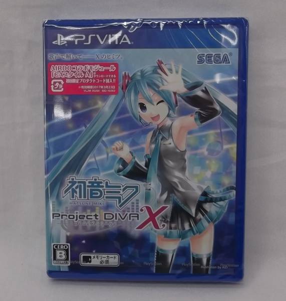 ■Vita 初音ミク Project DIVA X 新品未開封