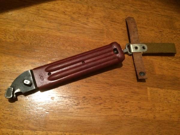 実物 ロシア 6kh4スキャバード AK バヨネット 銃剣