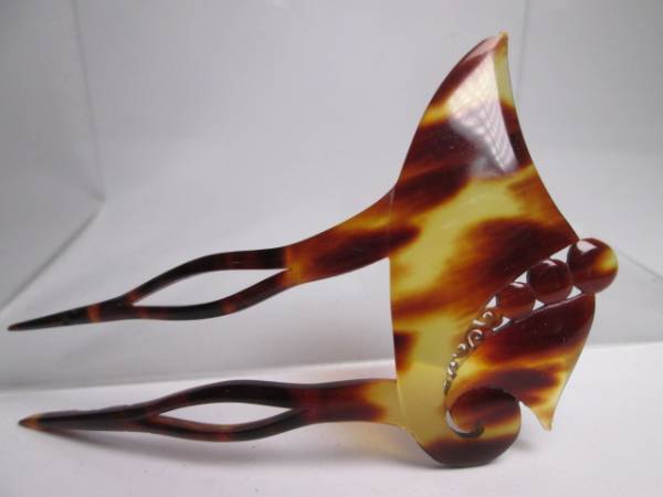 ☆本鼈甲　デザインかんざし