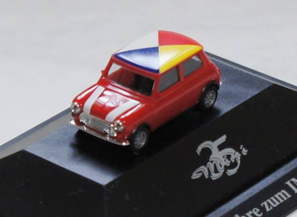 Herpa 1:87 Mini Cooper England-Fahre zum IMM 1994