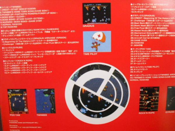 CDコナミゲームミュージック1/ツインビー グラディウス プーヤン 
