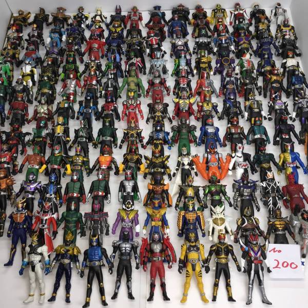 仮面ライダー ソフビ フィギュア 大量セット130体以上 仮面ライダー ソフビ フィギュア 多数 色々まとめて 大量 セット