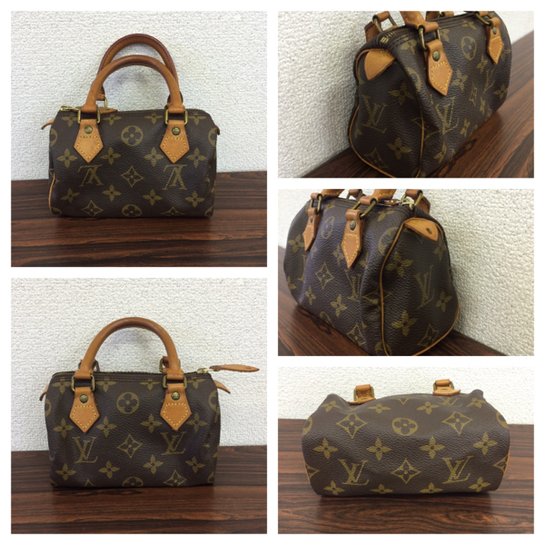 VUITTON ミニスピーディ バッグ モノグラム ルイヴィトン LV