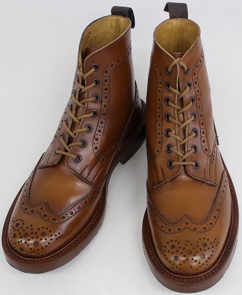 ku9778/トリッカーズ m2508 フルブローグ カントリーブーツ_1