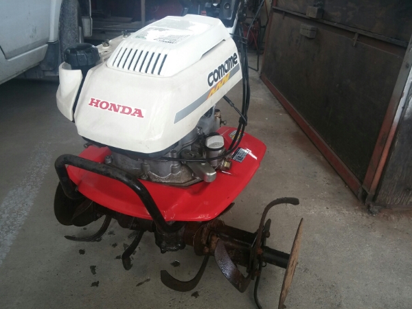 ホンダ　こまめ　F210 移動車輪付　管理機・家庭菜園・作動確認済み ホンダ/こまめ/F210/移動車輪付/家庭菜園 一番人気家庭菜園に便利な