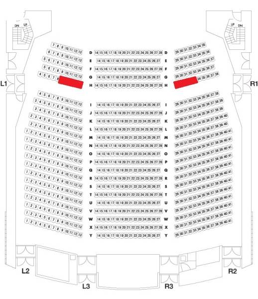 千秋楽★グランドホテル★4/24(日)★１階Ｈ列サブセンター１枚★