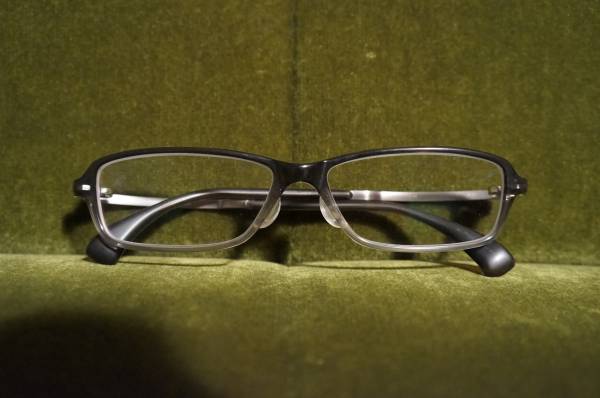 999.9/フォーナインズ NPM-06 4854 アセテート×チタン グレー