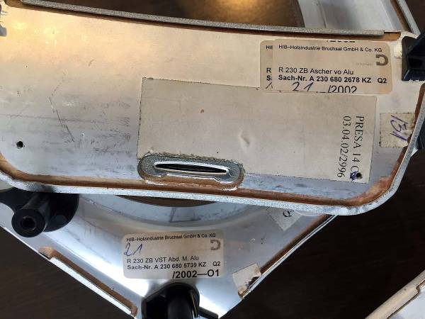 中古美品 ベンツ　R230 SLクラス　ＡＭＧ用インパネ