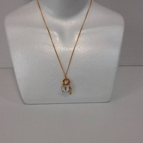 Swarovski/スワロフスキー ネックレス 鍵 クリスタル 美品 人気