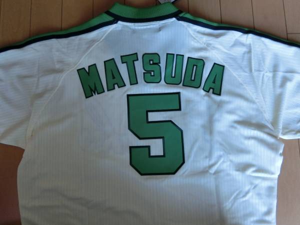 新品タグ付☆南海ホークスMizunoレプリカユニ【5】松田宣浩Lsize