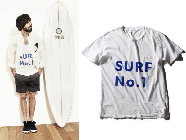 ロンハーマン qualitypeoples SurfNo1 Tシャツ ホワイト XS RHC