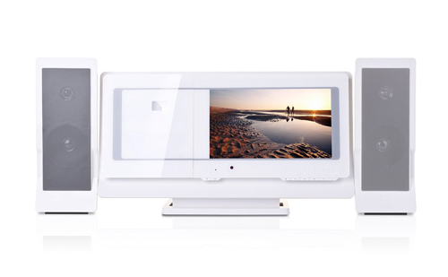 【ジャンク】9インチ DVD/CD セパレートコンポ FL-D9FSWH S884H