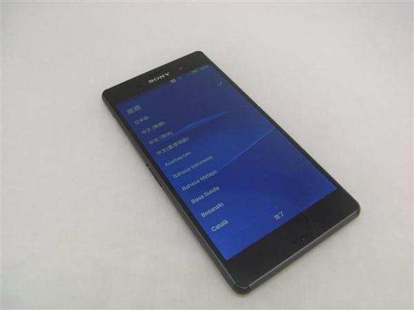 戸塚 SONY docomo Xperia Z3 SO-01G Black Kyoex - Shop 【公式通販】