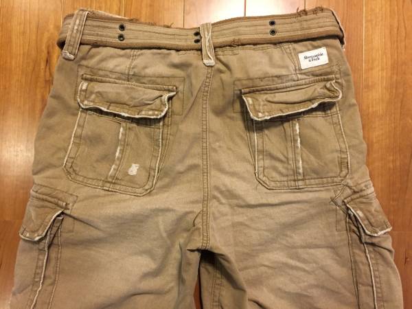 Abercrombie&Fitch アバクロンビー＆フィッチ ベルト付カーゴ